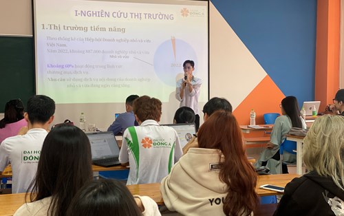 Thành công vòng loại cuộc thi "Khởi nghiệp cùng sinh viên”